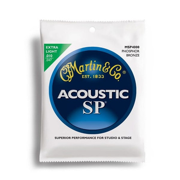 Struny Martin Acoustic SP 92/8 Phosphor Bronze Extra Light 10-47 MSP4000