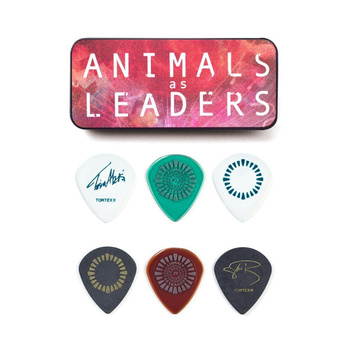 Kostki gitarowe Dunlop Animals as Leaders w kolekcjonerskiej puszce AALPT01