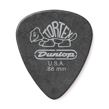 Kostka gitarowa Dunlop Tortex Pitch Black Standard .88mm