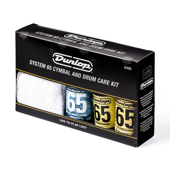 Zestaw pielęgnacyjny do talerzy i perkusji Dunlop System 65 Cymbal and Drum Care Kit 6400
