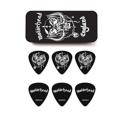Zestaw 6 kostek gitarowych Dunlop Motörhead Warpigs .88 w kolekcjonerskiej puszce