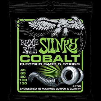 Struny Ernie Ball Cobalt Slinky Bass 5 45-130 (2736)