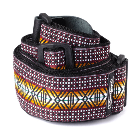 Pasek do gitary żakardowy Dunlop Matrix Brown D67-04BR