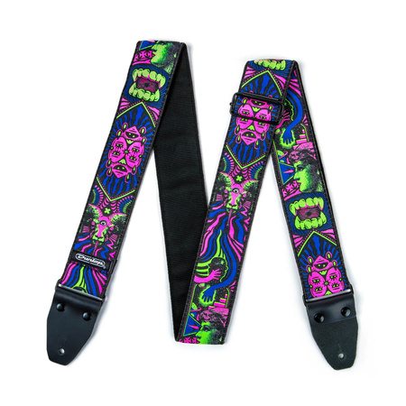 Pasek do gitary żakardowy Dunlop I LOVE DUST ILD05