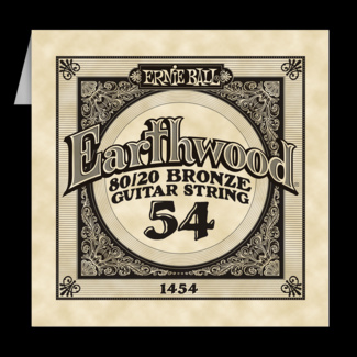 Struna .054 owijana Ernie Ball Earthwood 80/20 Bronze Acoustic (1454)