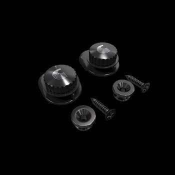 D'Addario Strap Lock System Black (PW-SLS-01)