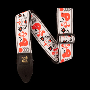 Pasek do gitary Ernie Ball żakardowy Red Bird Winter (4689)