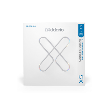 Struny D'Addario XS Coated Phosphor Bronze Light 12-string 10-47 (XSAPB1047-12)