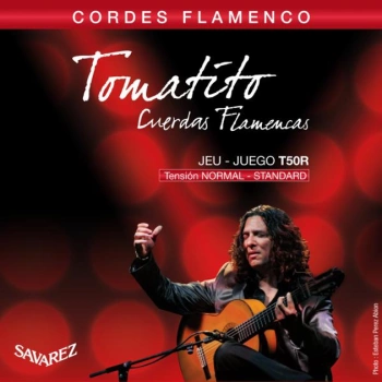 Struny do gitary flamenco Savarez Tomatito Normal Tension T50R