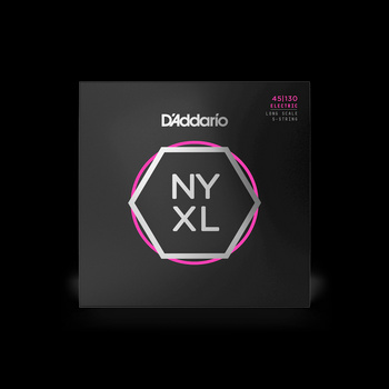 Struny D'Addario NYXL45130 Bass 5-string 45-130