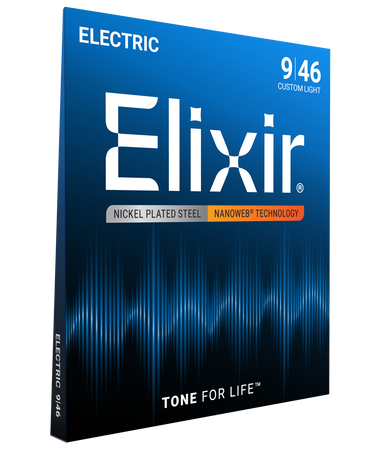 Struny Elixir NanoWeb 9-46 Custom Light (12027)