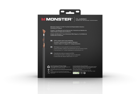 Kabel gitarowy Monster Cable Prolink CLASSIC 3,6m kątowy