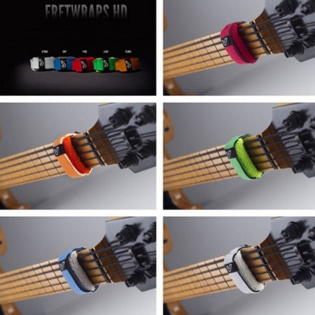 Opaska tłumiąca Gruv Gear Fretwraps Small zielona