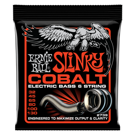 Struny Ernie Ball Cobalt Slinky Bass 6-string 32-130 (2739)