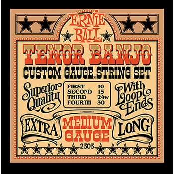 Struny Ernie Ball Tenor Banjo Medium 10-30 (2303)