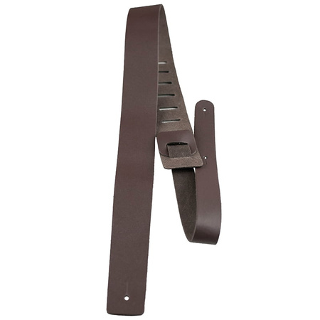 Pasek do gitary skórzany ciemny brąz Perris