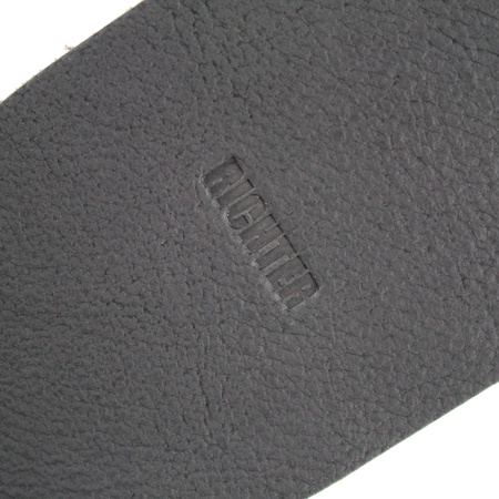 Pasek do gitary skórzany RICHTER Raw III Punch Black