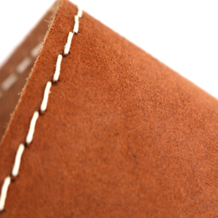 Pasek do gitary skórzany RICHTER Raw II Contour Waxy Suede Brown