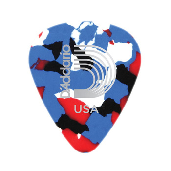 Kostka gitarowa D'Addario Planet Waves Classic Celluloid Multicolor 1.00mm