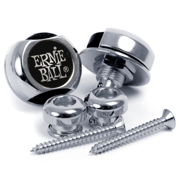 Zaczep paska srebrny Ernie Ball Strap Lock (4600)
