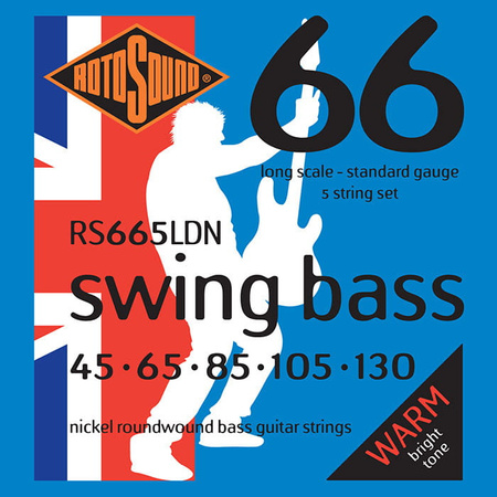 Struny Rotosound Swing Bass Nickel 5-strings 45-130 (RS665LDN)