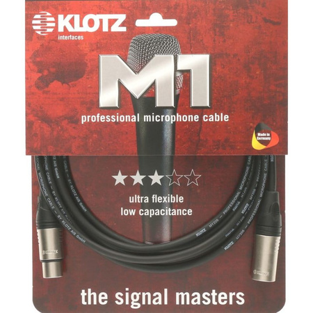 Kabel mikrofonowy KLOTZ XLR-XLR 5m M1K1FM0500