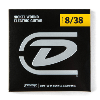 Struny Dunlop Electric Light Nickel Wound 8-38