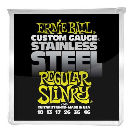 Struny Ernie Ball Regular Slinky Stainless Steel Wound 10-46 (2246)