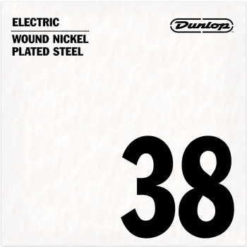 Struna Dunlop Nickel-Plated Electric Guitar Single String .038 DEN38