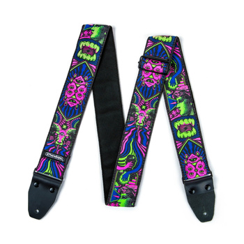 Pasek do gitary żakardowy Dunlop I LOVE DUST ILD05