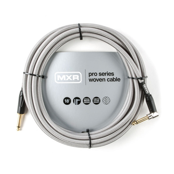 Kabel instrumentalny kątowy Dunlop Pro Series Woven 5.5m