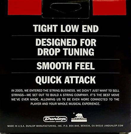 Struny Dunlop Heavy Core Nickel Wound Heavy 10-60 DHCN1060-6