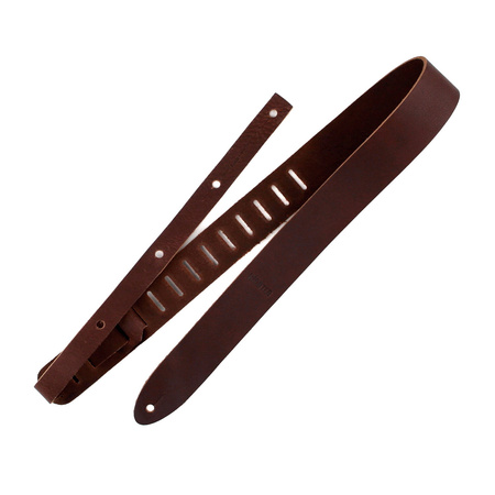 Pasek do gitary skórzany RICHTER Raw I Punch Brown