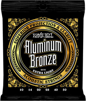 Struny Ernie Ball Aluminium Bronze Extra Light 10-50 (2570)