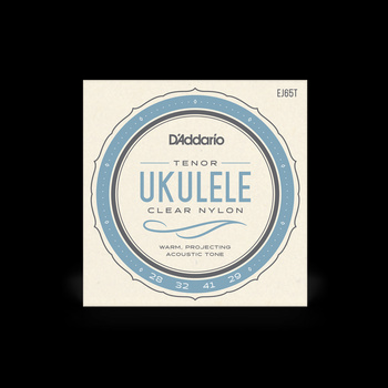 Struny D'Addario Clear Nylon do ukulele tenorowego EJ65T