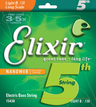 Struna Elixir NanoWeb .130L basowa B-6 Light (15430)