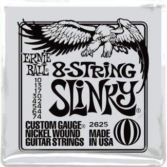 Struny Ernie Ball 8-String Slinky Nickel Wound 10-74 (2625)