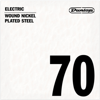 Struna Dunlop Nickel-Plated Electric Guitar Single String .070 DEN70