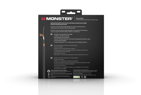 Kabel gitarowy Monster Cable Prolink BASS 3,6m kątowy