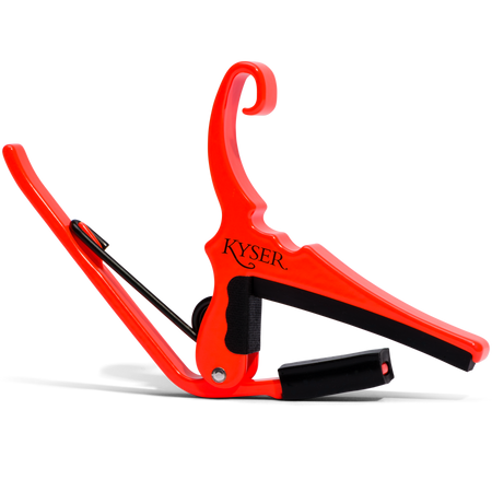 Kapodaster KYSER Quick Change do gitary akustycznej Neon Orange