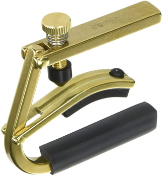 Kapodaster Shubb do ukulele kolor mosiężny C9B