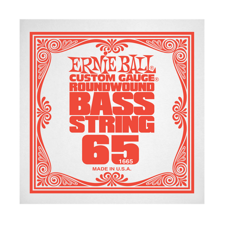 Struna .065 do gitary basowej Ernie Ball Bass Roundwound 1665