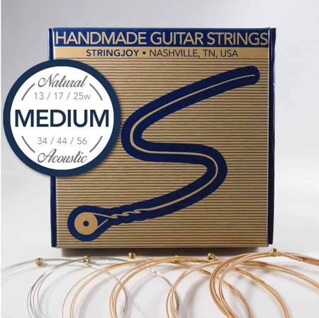 Struny Stringjoy Acoustic Natural Bronze™ Phosphor Medium 13-56