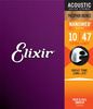 Struny Elixir NanoWeb Phosphor Bronze 10-47 Extra Light (16002)
