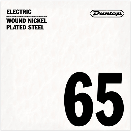 Struna Dunlop Nickel-Plated Electric Guitar Single String .065 DEN65