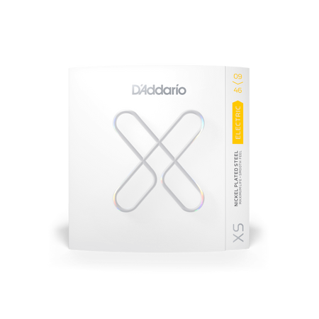 Struny D'Addario XS Nickel Coated Electric Super Light Top / Regular Bottom 9-46 (XSE0946)