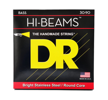 Struny DR Hi-Beams™ Stainless Steel Round Core 30-90 XLR-30