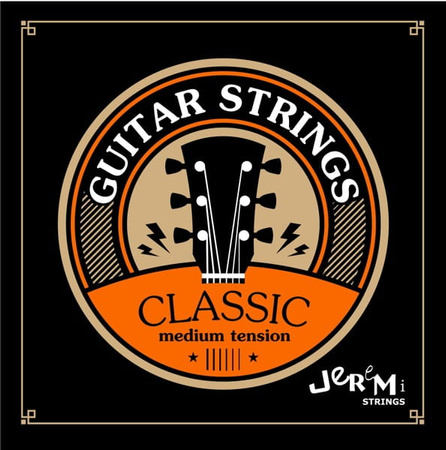 Struny do gitary klasycznej Jeremi Classic Medium Tension ECO