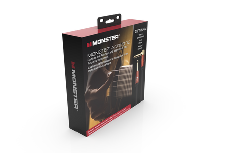 Kabel gitarowy Monster Cable Prolink ACOUSTIC 6,4m kątowy