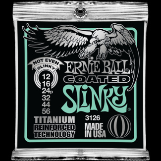 Struny Ernie Ball Coated Titanium RPS Not Even Slinky 12-56 (3126)